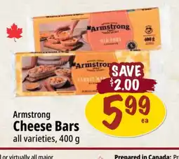 Farm Boy Armstrong Cheese Bars offer