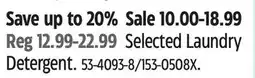 Canadian Tire Selected Laundry Detergent offer
