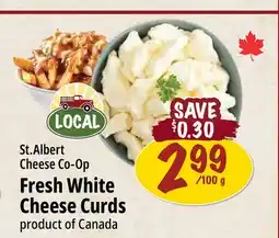 Farm Boy St Albert Cheese Co-Op Fresh White Cheese Curds offer