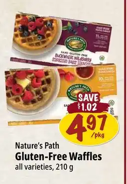 Farm Boy Nature's Path Gluten-Free Waffles offer