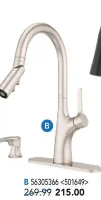 RONA Pull-down kitchen faucets offer