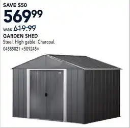 RONA GARDEN SHED offer