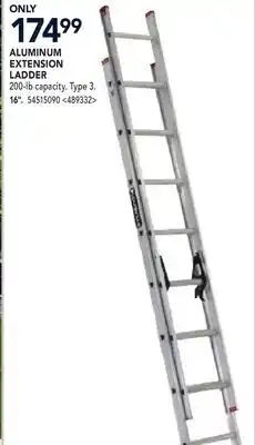 RONA Aluminum Extension Ladder offer