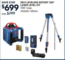 RONA SELF-LEVELING ROTARY 360° LASER LEVEL KIT offer