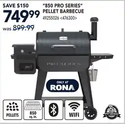 RONA PIT BOSS 850 PRO SERIES PELLET BARBECUE offer