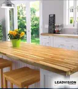 RONA LEADVISION wood countertops offer