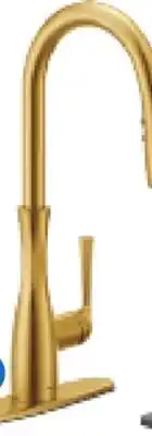 RONA MOEN ARLIA PULL-DOWN KITCHEN FAUCETS, Gold finish offer