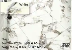 RONA MONO SERRA Olimpios and Eternal Beauty collections porcelain tiles offer