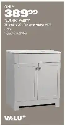 RONA VALU+ LURNIX VANITY offer