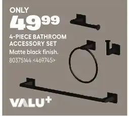 RONA VALU+ 4-PIECE BATHROOM ACCESSORY SET offer