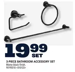 RONA 3-PIECE BATHROOM ACCESSORY offer