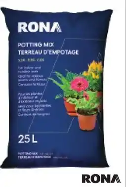 RONA RONA 25-L. Potting mix offer