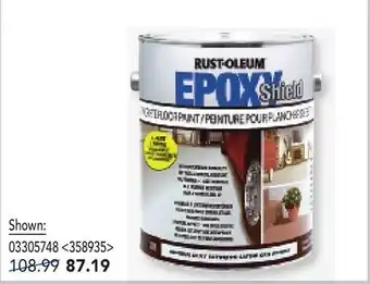 RONA Rocksolid and Epoxyshield floor coatings offer