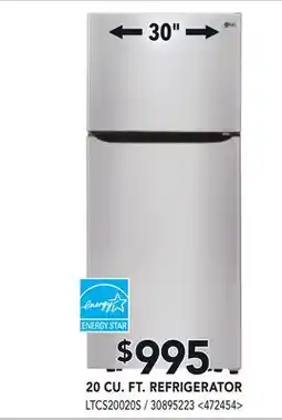 RONA 20 CU. FT. REFRIGERATOR offer