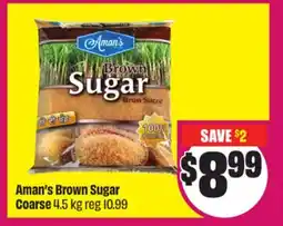 Chalo FreshCo Aman's Brown Sugar Coarse 4.5 kg offer