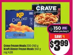 Chalo FreshCo Crave Frozen Meals 200-340 g Kraft Dinner Frozen Meals 340 g offer
