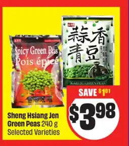Chalo FreshCo Sheng Hsiang Jen Green Peas 240 g Selected Varieties offer