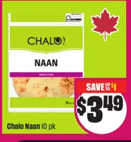 Chalo FreshCo Chalo Naan 10 pk offer