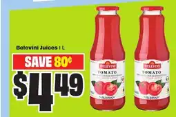 Chalo FreshCo Belevini Juices 1 L offer