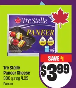 Chalo FreshCo Tre Stelle Paneer Cheese 300g offer