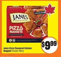 Chalo FreshCo Janes Pizza Flavoured Chicken Nuggets Frozen 700 g offer