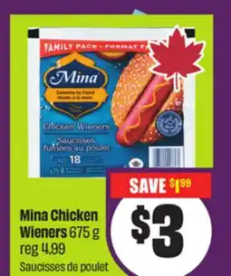 Chalo FreshCo Mina Chicken Wieners 675 g offer