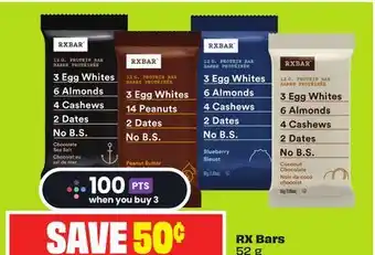 Chalo FreshCo RX Bars 52 g offer