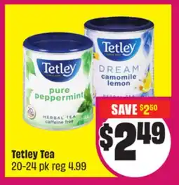 Chalo FreshCo Tetley Tea 20-24 pk offer