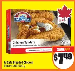 Chalo FreshCo Al Safa Breaded Chicken Frozen 400-600 g offer