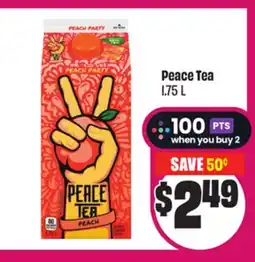 Chalo FreshCo Peace Tea 1.75 L offer