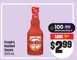 FreshCo Frank's RedHot Sauce 354 mL offer