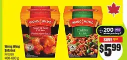 FreshCo Wong Wing Entrées Frozen 400-680 g offer