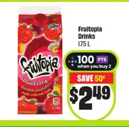 FreshCo Fruitopia Drinks 1.75 l offer