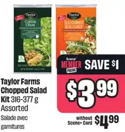 FreshCo Taylor Farms Chopped Salad Kit 316-377 g Assorted offer