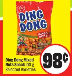 FreshCo Ding Dong Mixed Nuts snack 100 g Selected Varieties offer