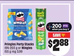 FreshCo Pringles Party Stacks 194-203 g or Mingles 155 g offer