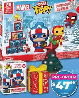 Showcase PRE-ORDER: Funko Bitty Pop! Marvel Comics: Advent Holiday Countdown Calendar offer