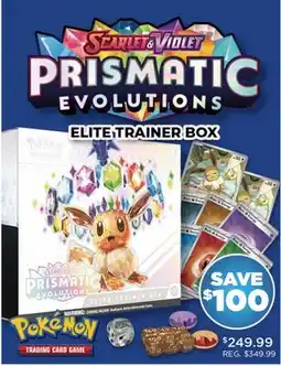 Showcase Pokémon TCG: Scarlet & Violet Prismatic Evolutions Elite Trainer Box offer
