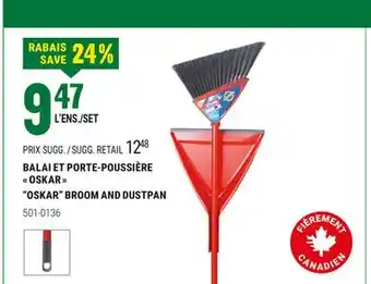 BMR BALAI ET PORTE-POUSSIÈRE OSKAR offer