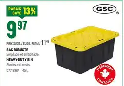 BMR BAC ROBUSTE offer