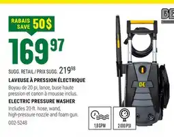 BMR LAVEUSE À PRESSION ÉLECTRIQUE offer