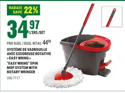 BMR SYSTÈME DE VADROUILLE AVEC ESSOREUSE ROTATIVE  EASY WRING  offer