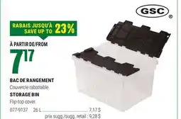 BMR BAC DE RANGEMENT offer