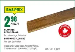 BMR HARDWOOD FLOORING offer