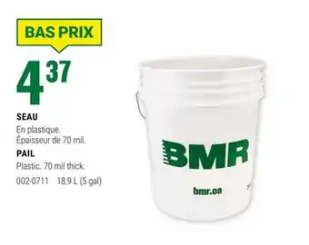 BMR SEAU offer
