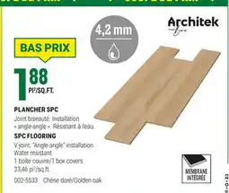 BMR PLANCHER SPC offer