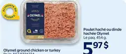 Walmart Olymel ground chicken or turkey offer