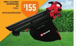 Canac Einhell Leaf Blower Vacuum Mulcher 18 V offer