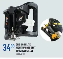 Canac Clic 2 Go Elite Right-Handed Belt Tool Holder Set offer
