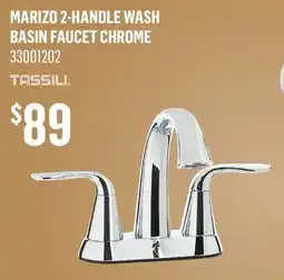 Canac Marizo 2-Handle Wash Basin Faucet Chrome offer